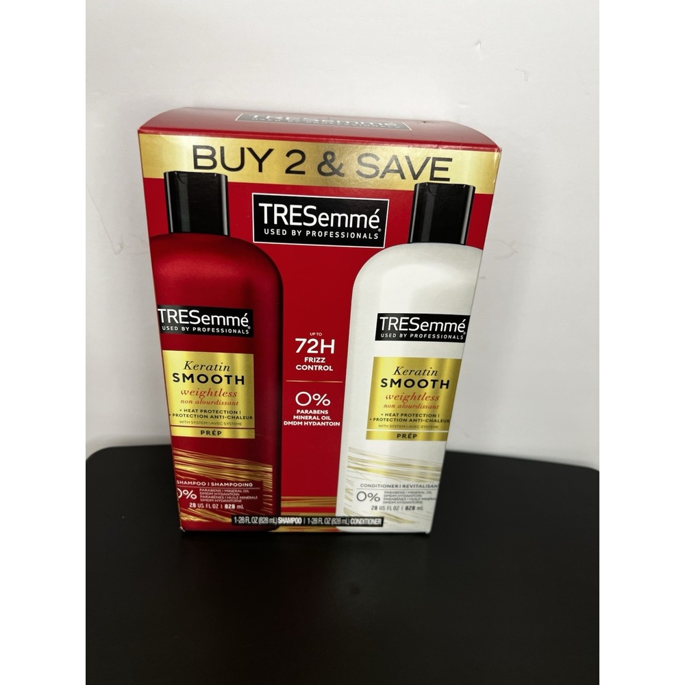 TRESemmé Keratin Smooth Shampoo Conditioner 28oz 2 Ct